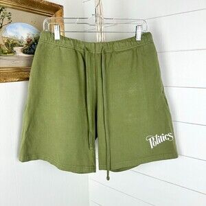 Sneaker Politics Sweat Shorts Green Men's Size Medium